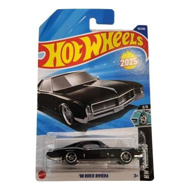Imagem de Carrinho Hot Wheels 66 Buick Riviera Black Preto