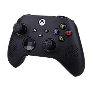 Imagem de Silicone Skin Case Cover for Xbox Series X/S Controller - Anti-Slip, Anti-Scratch Protective Cover Shell Fit Xbox Series X/S Controller - Black