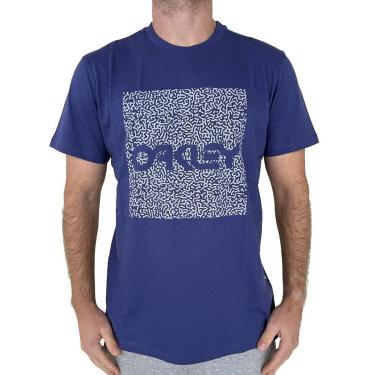 Imagem de Camiseta Oakley Coral Organic Square Masculina-Masculino