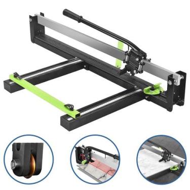 Imagem de Riscadeira Cortador Piso Guia Laser Rolamentada Profissional 100cm + N