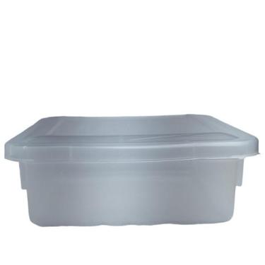 Imagem de CAIXA ORGANIZADORA 2,5L 22,6x7,8x21,5CM COM TAMPA 0707 - PLEION
