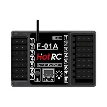 Imagem de Receptor Giroscópio 2.4GHz Para Carro RC Barco Avião Tanque Robô 4/6/8