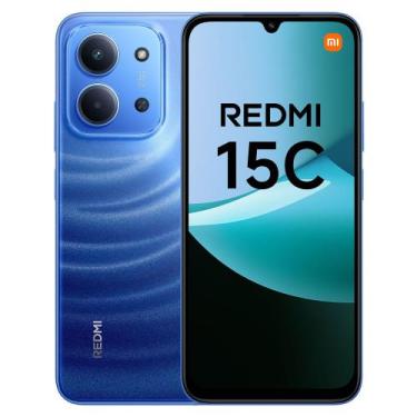 Imagem de Redmi15C 256GB 8GB RAM Dual SIM Tela Grande 6.74" Moonlight Blue - Lac