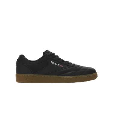 Imagem de Reebok Tênis unissex Club C Terrace, Core Black Pure Grey 2 Blue, 40.5 EU