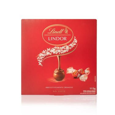 Imagem de Trufa de Chocolate ao Leite Lindt Lindor Caixa 112g