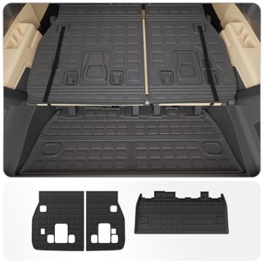 Imagem de Thinzyou Fit 2022 2023 Kia Carnival Trunk Mat Cargo Liner TPE All Weather Back Seat Cover Protector Cargo Mat Kia Carnival Accessories