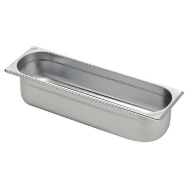Imagem de Cuba GN 2/4 em Aço Inox sem Alças Profundidade 150 mm Aço 304 Tramonti