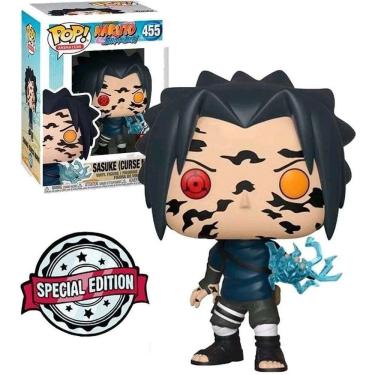 Imagem de Funko Pop! Animation: Naruto Shippuden - Sasuke (Curse Mark) #455 Special Edition