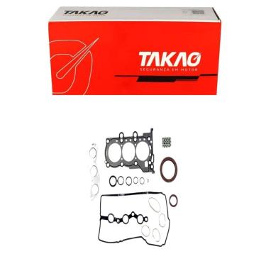 Imagem de Junta Completa C/ Retentores (Jg) Hb20 1.0 12V 2012 A 2020 / Picanto 1.0 12V 2010 A 2019 - Takao Jcrk10Af