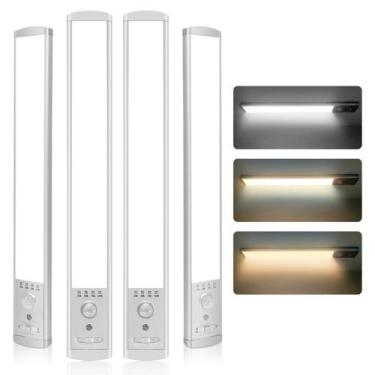 Imagem de Luz Bajo Gabinete CPFLITA Paquete de 4, Sensor de Movimiento, 30 cm