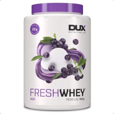 Imagem de Whey Protein Fresh 3W 100% Natural 900g Dux Nutrition, Açaí