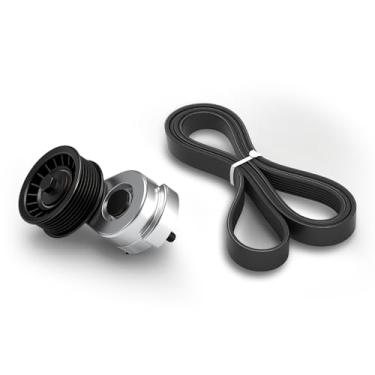 Imagem de JAVOUKA Kit de correias tensoras de correia serpentina para Dodge Ram 1500/2500/3500/Dakota/Durango/D150/W150 3.9L/5.2L/5.9L 1992-2003 53010158AB