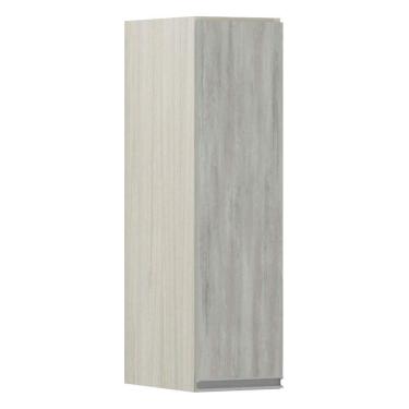 Imagem de Armário Luciane 20cm 1 Porta Lis Legno Crema C/Concreto