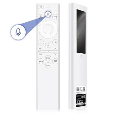 Imagem de Controle remoto de TV solar BN59-01391A para Samsung Smart TV Frame TV Remote com função de alimentação de célula solar recarregável por voz, adequado para Samsung 2021-2023 Neo QLED The Frame e 4K 8K