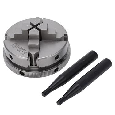 Imagem de Hilitand Torno de Porte Automático Com 2 Alavancas, Alta Dureza e Longa Vida útil para a Madeira e Equipamentos Industriais, 2,5 Polegadas