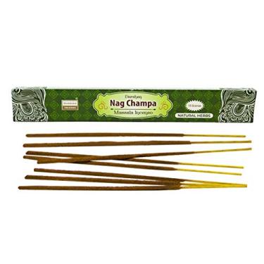 Imagem de Incenso Nag Champa Darshan Massala Natural Herbs caixa de 15gr 10 varetas