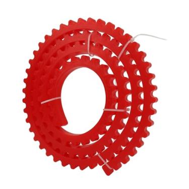 Imagem de Woodworking Gear Driven Profiling Strip, Highly Flexible Polyurethane Curve Template 78.7 Inch for Circular, Segmented, Elliptical Arches, Curves, Notches with Good Resilience,