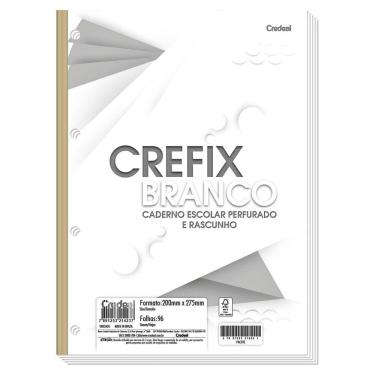 Imagem de Refil Fichário Bloco Universitário 96 Folhas Credeal