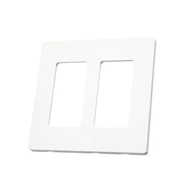 Imagem de HIITIO Placas de parede design sem parafusos, capas de tomada com certificação UL, capas de placa de interruptor seguras fáceis de instalar e limpar, kit de placa de parede à prova de crianças, branco