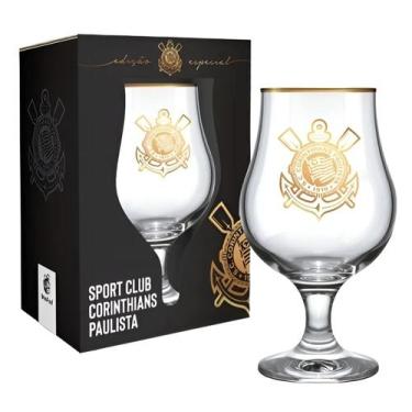 Imagem de Taça dublin 400ml serie ouro - corinthians - BRASFOOT