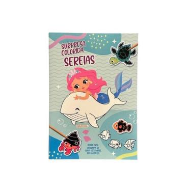 Imagem de Surpresa Colorida: Sereias - Raspe Para Descobrir As Cores Escondidas Nos Adesivos!