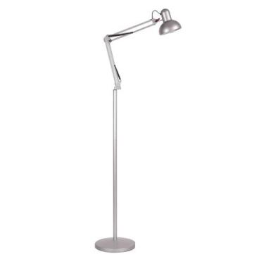 Imagem de Luminária Piso 1,90m Articulada Chão Pedestal Coluna Refletor Led Abaj