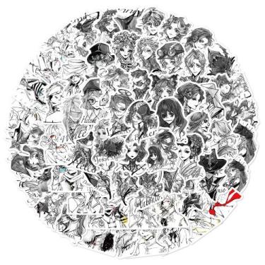 Imagem de Adesivos 62 unidades/identidade de lote Adesivo de anime de vinil à pr