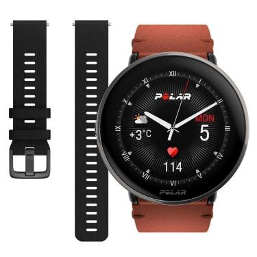 Imagem de POLAR IGNITE 3 TITANIUM C/ PULSEIRA EXTRA DE COURO (TAM P/G) Polar-Unissex