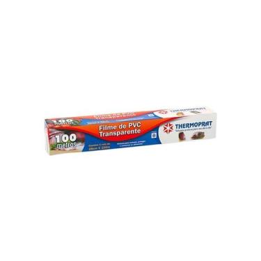 Imagem de Filme PVC Transparente 28 Cm X 100 M - THERMOPRAT, U