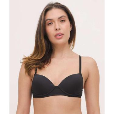 Imagem de Sutiã Com Base Com Bojo Marisa-30021, 40, Preto