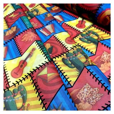 Imagem de Tnt Estampado Festa Junina - 5 Metros