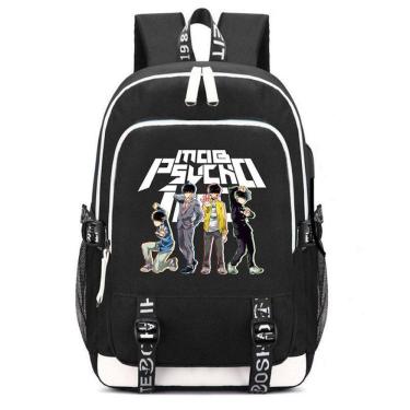 Imagem de Mochila Anime School Bag Mobs Psychoss 100 para crianças