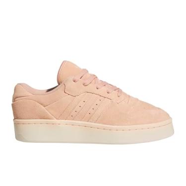 Imagem de adidas Tênis feminino Powcor/Crewht Rivalry LUX Low W Powder CoralPowder Coral/Cream White 36 EUA, Preto, 5.5 Wide