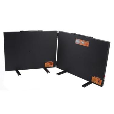 Imagem de ZJchao Aquecedor de Galinheiro Dobrável, Temperatura Ajustável de 150 W Com Display Digital e Temporizador para Filhote de Cachorro Gatinho Animais de Estimação Aves Em Casinha de (Plugue UE 200‑250