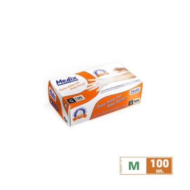 Imagem de Luva de Látex com Pó Medix 100 unidades, M