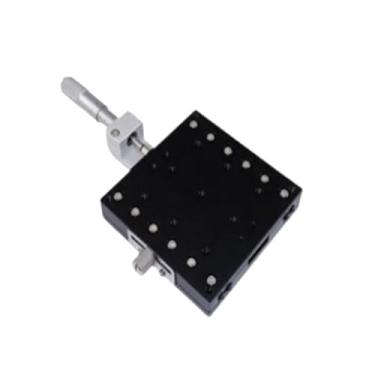 Imagem de Plataforma de deslocamento manual, eixo X 90 x 90 mm, estação de corte LX90-C LX90-L LX90-R LX90-R, trilho transversal de guia de mesa deslizante de palco linear (LX90-C)