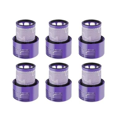 Imagem de Filtro Hepa Acessórios Robô Aspirador de Pó Lavável Filtro Substituição Limpeza Peças de Reposição Compatível com Dyson V10 SV12 (6 peças)