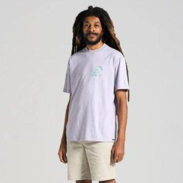 Imagem de Camiseta Volcom Comfort Reaps - ROXO CLARO-Unissex