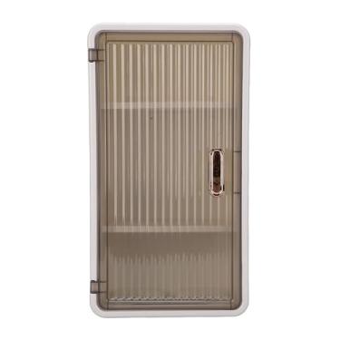 Imagem de Zerodis Caixa Fixada na Parede do Tecido Dos Suportes do Tecido da Caixa Distribuidor A Montagem Adesiva Forte Limpa o Recipiente Dos Rolos de Toalete Suporte para A Fixada na Parede Banheiro Quarto