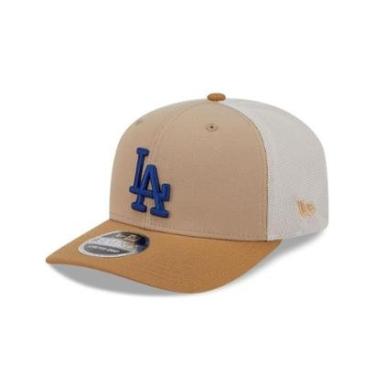 Imagem de BONE NEW ERA 9SEVENTY STRETCH SNAP LOS ANGELES DODGERS MLB BEGE-Masculino