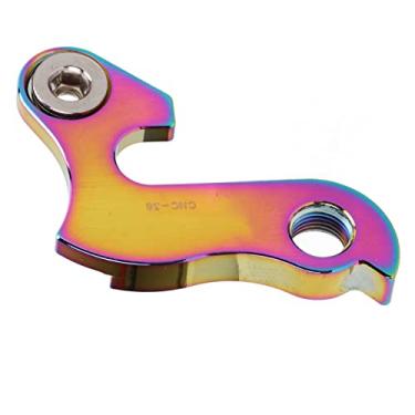 Imagem de SPYMINNPOO Desviador Traseiro de Bicicleta, Liga de Alumínio Anodizado, Anti-oxidação, Desviador Traseiro para Dahang Gogobike (Gancho de cauda nº 36)