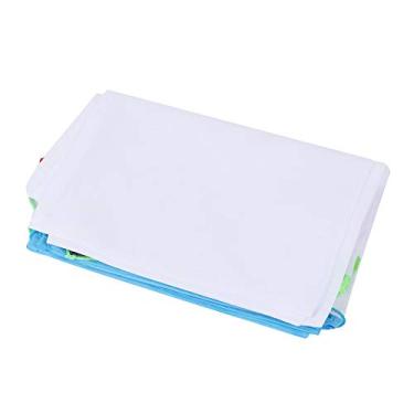 Imagem de 12PCS Sacolas Reutilizáveis Ecológicas Malha de Poliéster para Armazenamento Legumes Frutas Brinquedos Mercearia Lavávei