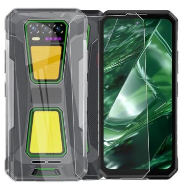Imagem de NEOYUKL Capa para Oukitel WP58 Pro 5G, 【6,70"】 Protetor de tela 【1 unidade】, capa de proteção contra choques à prova de choque transparente