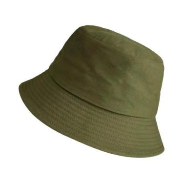 Imagem de Chapéu Balde Reversível com Proteção UV - Unissex, para Praia e Viagem