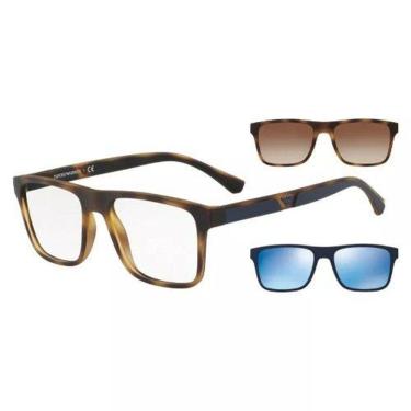 Imagem de Armação De Óculos Clip On Emporio Armani Ea4115 5089-1w