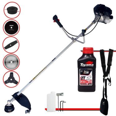 Imagem de Roçadeira Robusta Toyama Rt43lb25a 43cc 5 Em 1 + óleo Toyama