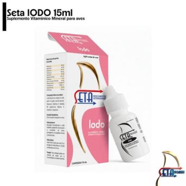 Imagem de Seta IODO 15ml Suplemento Mineral Vitaminico para Aves, Seta IODO -15m