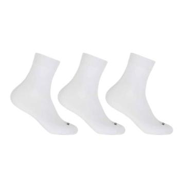 Imagem de Meia Hoahi Kit 3x1 Cano Médio Branco, Branco, Branco, 33-38