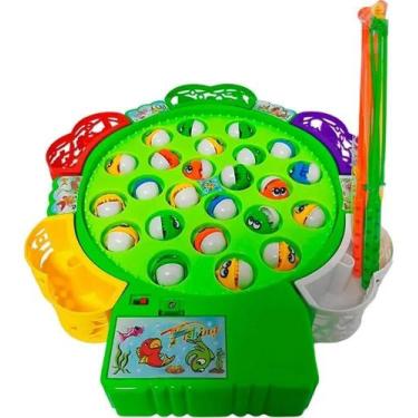 Imagem de Jd Brinquedo Jogo Pega Peixe Pesca Maluca Pescaria 24 Jd