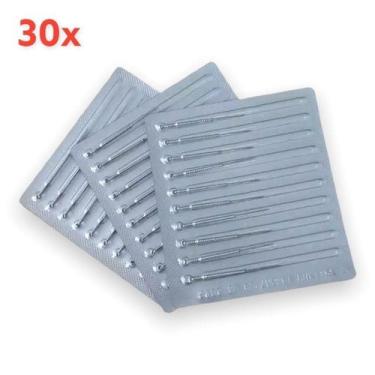 Imagem de 30Pcs Ponteiras Agulha Jato De Plasma Caneta Despigmentador - Geral